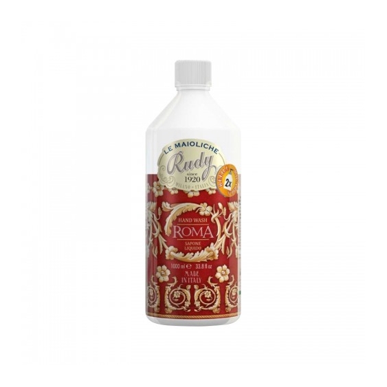 Rudy Le Maioliche Roma Sapone Liquido Per Le Mani Ricarica Da 1 L