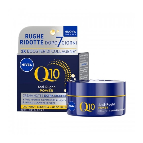 Nivea Q10 Anti-Rughe Power Crema Notte Extra Rigenerante 50 Ml