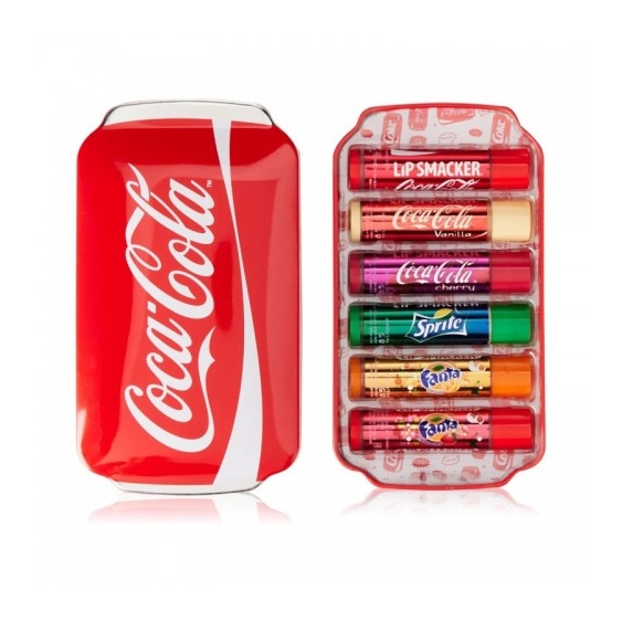 Markwins Lip Smacker Coca-Cola Collection Set Di 6 Burrocacao Assortiti