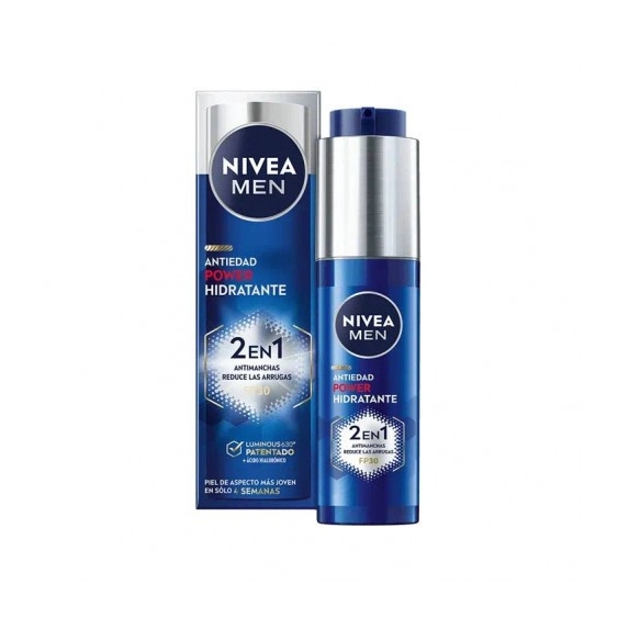 Nivea Men Anti-Age 2in1 Power Crema Anti-Macchie 50 Ml