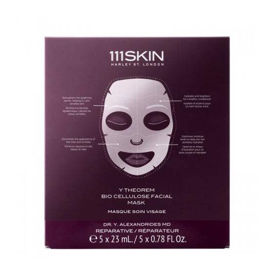 111 Skin Y Theorem 5 Maschera Viso Bio Cellulose 23 Ml