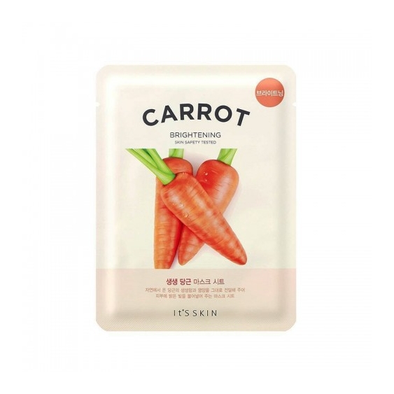 It S Skin Carrot Brightening Maschera In Tessuto Illuminante