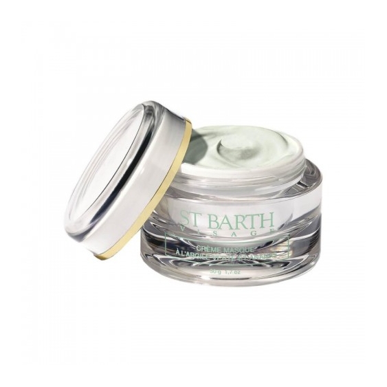 Ligne St. Barth Maschera In Crema All'Argilla Verde E Ananas 50 Ml
