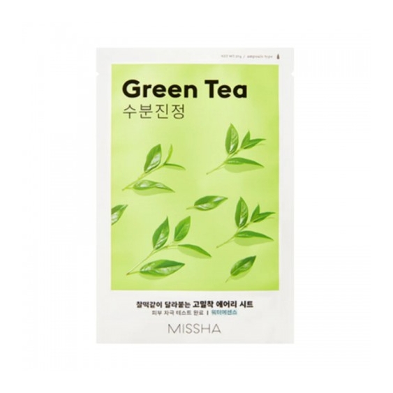 Missha Airy Fit Maschera Coreana In Tessuto Con Tè Verde
