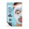 Purederm Deep Purifying Black O2 Bubble Mask Charcoal Maschera Purificante