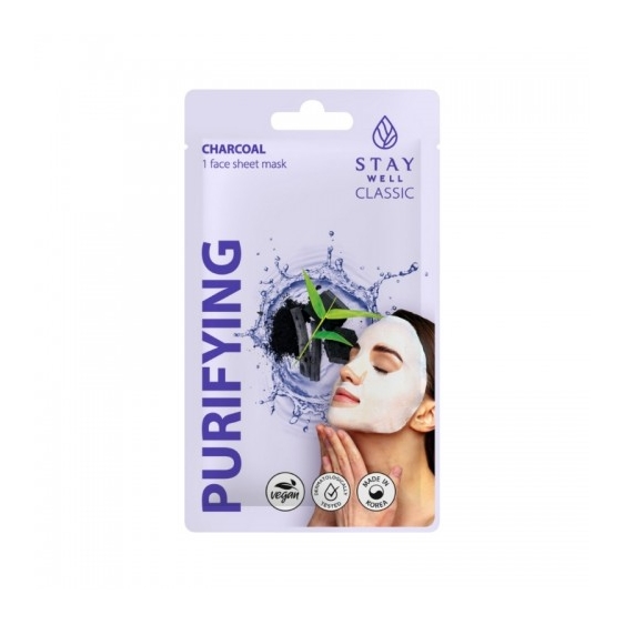 Stay Well Classic Purifyng Charcoal Maschera Viso Purificante