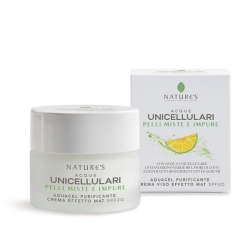 Nature'S Acque Unicellulari SPF 20 Aquagel Purificante Effetto Mat 50 Ml