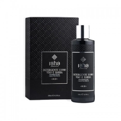 Isha Detergente Uomo Viso E Barba Senza Solfati 200 Ml