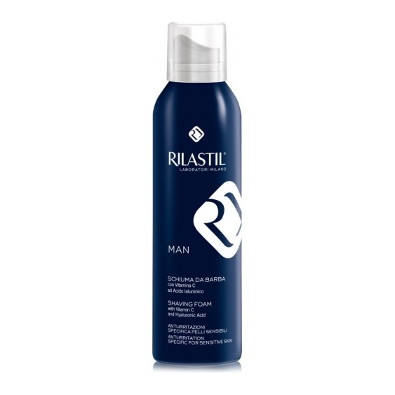 Rilastil Man Schiuma Da  Barba Pelli Sensibili 200 Ml