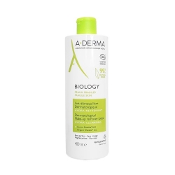 Aderma Biology Latte Struccante Dermatologico Idra-Detergente 400 Ml