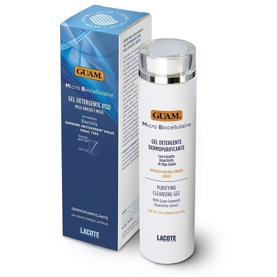 Guam Micro Biocellulaire Gel Detergente Pelli Grasse - Miste 200ML