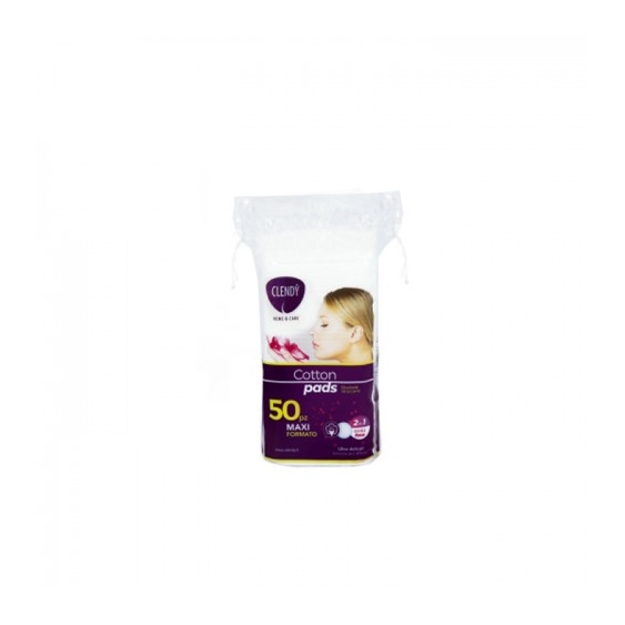Clendy Cotton Pads Maxi 50 Dischetti Struccanti