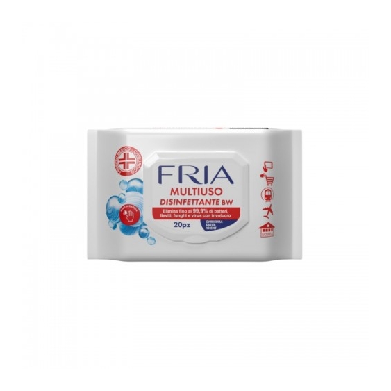 Fria 20 Salviette Disinfettanti Multiuso BW