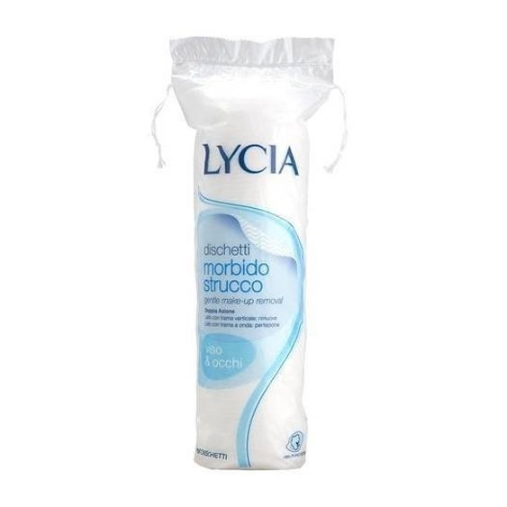 Lycia Dischetti Struccanti Di Cotone Per Viso E Occhi 80 Pezzi
