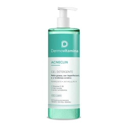 Pasquali Dermovitamina Acneclin Gel Detergente Purificante Viso E Corpo 400 Ml