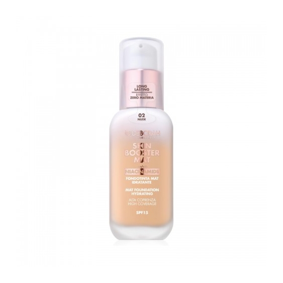 Deborah Skin Booster Mat SPF15 Fondotinta Mat Idratante N. 02 Nude