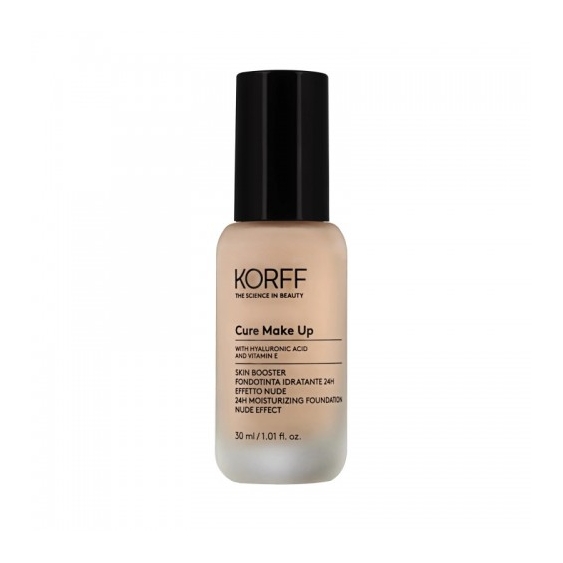 Korff Cura Make Up Skin Booster Fondotinta Idratante 24H Effetto Nude N. 05