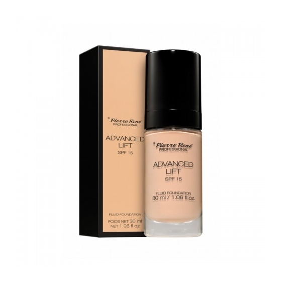 Pierre Rene Advanced Lift SPF15 Fluid Foudation Fondotinta Liquido N. 03 Nude