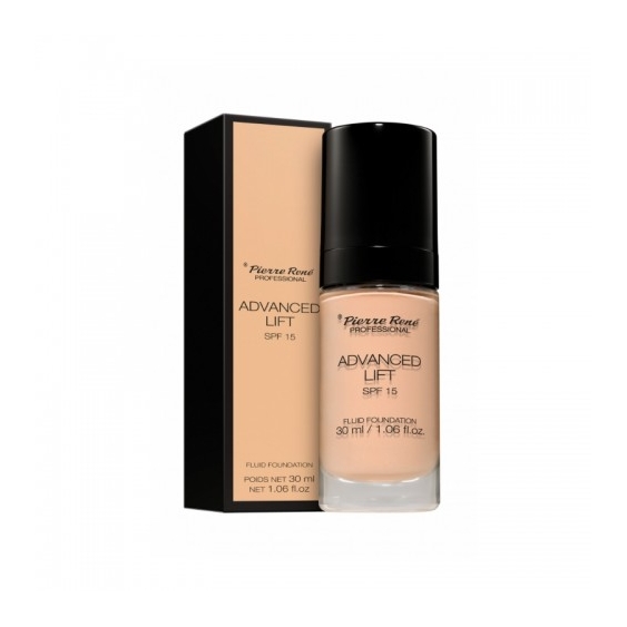 Pierre Rene Advanced Lift SPF15 Fluid Foudation Fondotinta Liquido N. 04 Light Beige