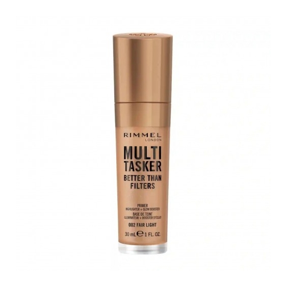 Rimmel Multi-Tasker Better Than Filters 3 In 1 Primer Glow Booster & Illuminante N.002 Fair Light