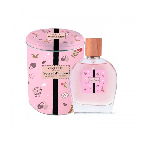 Coquette Secret D'Amour Eau De Toilette Donna 100 Ml Vapo