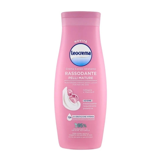 Leocrema Crema Corpo Idratante Rassodante Pelli Mature 250 ml