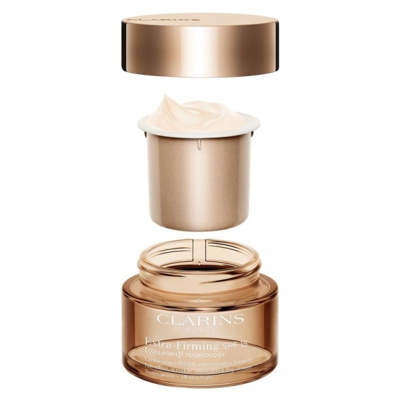 Clarins Extra-Firming Jour Crema Giorno Antirughe Per Pelli Secche - Ricarica 50 ml