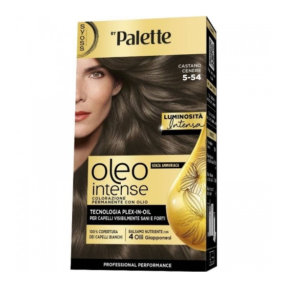 Palette Syoss Oleo Intense Colorazione Permanente N. 4-15 Castano Nocciola