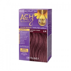 Dietalinea Biokeratin Ach 8 Color Prodige Tinta N. 5/R Castano Chiaro Rame