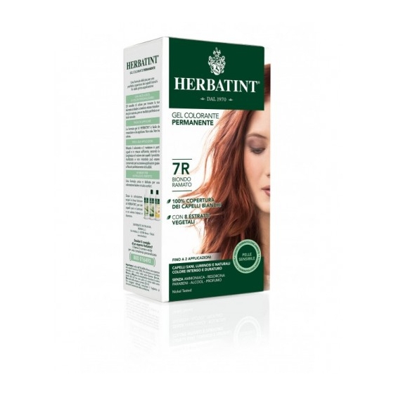 Herbatint Gel Colorante Permanente N.7r Biondo Ramato 300 Ml  
