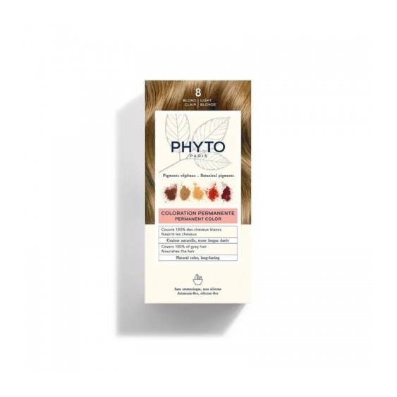 Phyto Hair Color Colorazione Permanente N 8 Biondo Chiaro
