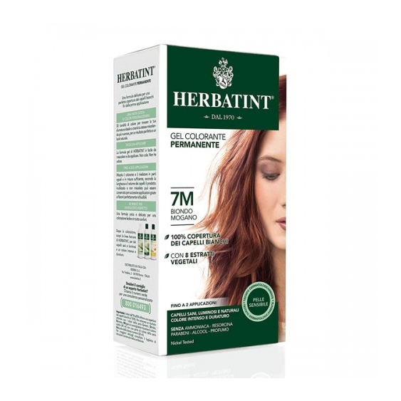 Herbatint Gel Colorante Per Capelli Permanente N.7M Biondo Mogano