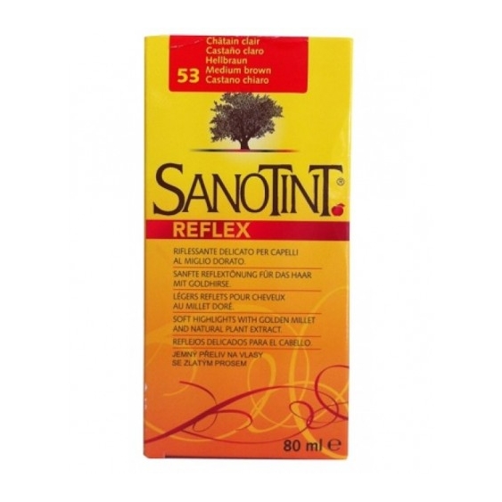 Sanotint Reflex Riflessante Delicato Per Capelli N. 55 Castano Ramato