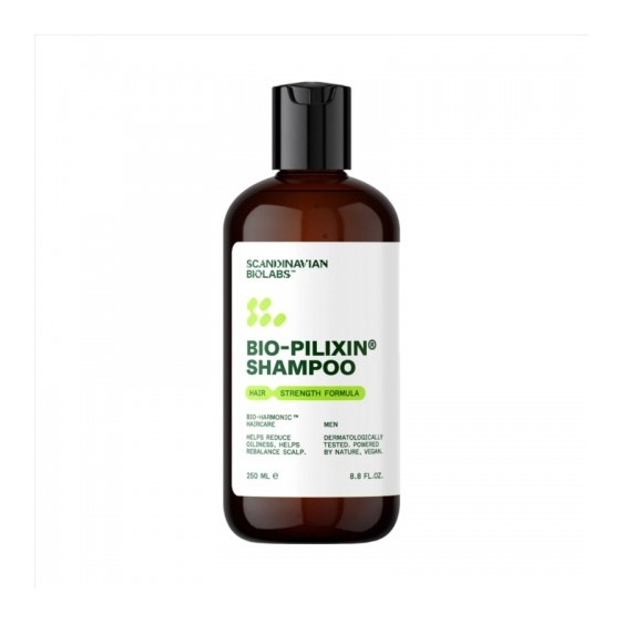 Scandinavian Biolabs Bio-Pilixin Strength Formula For Men Shampoo Rinforzante Per Uomo 250 Ml