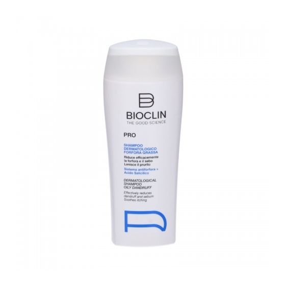 Bioclin Pro Shampoo Dermatologico Forfora Grassa 200 Ml
