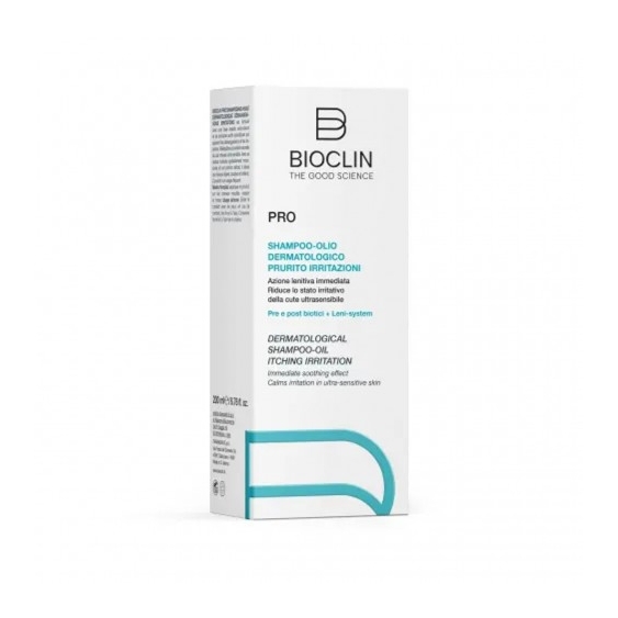 Bioclin Pro Shampoo Olio Dermatologico Prurito Irritazioni 200 Ml