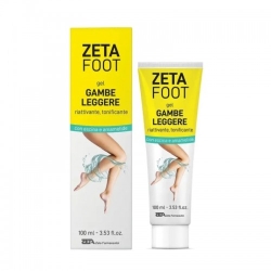 Zeta Farmaceutici Zetafoot Gel Gambe Leggere Riattivante E Tonificante 100 Ml