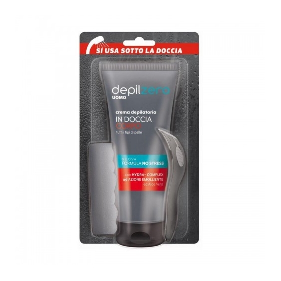 Depilzero Uomo Crema Depilatoria Sotto La Doccia 200 Ml