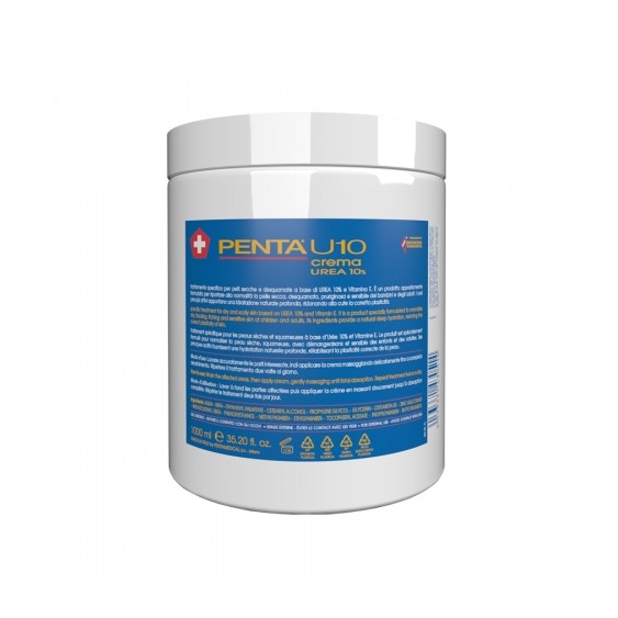 Pentamedical Penta U10 Crema Urea 10% Trattamento Per Pelle Secca E Desquamata 1000 Ml