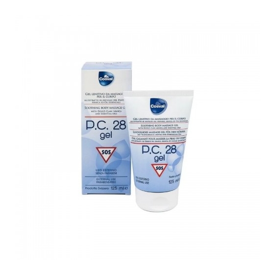Cosval P.C. 28 Gel Lenitivo Da Massaggio Per Il Corpo 125 Ml
