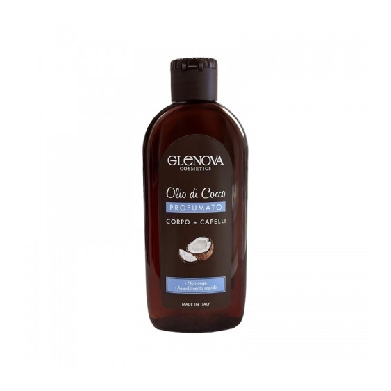 Glenova Olio Di Cocco Profumato Per Corpo E Capelli 200 Ml
