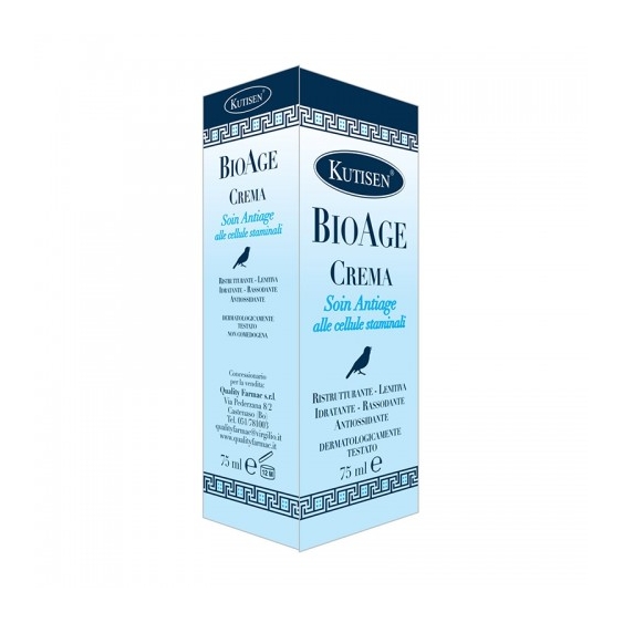 Quality Farmac Kutisen Bioage Soin Antiage Crema Antietà Alle Cellule Staminali 75 Ml