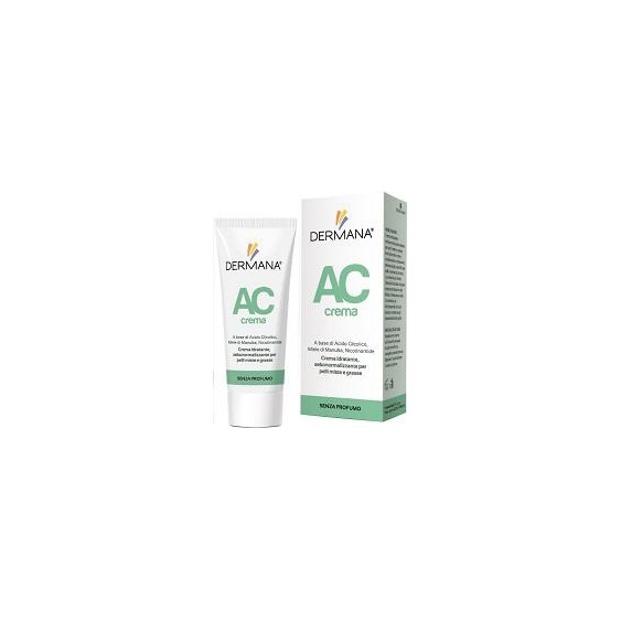 Dermana Ac Crema Idratante Sebonormalizzante Ideale Per Pelli Miste E Grasse 40 Ml
