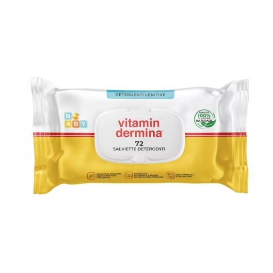 Istituto Ganassini Vitamindermina 72 Salviette Lenitive