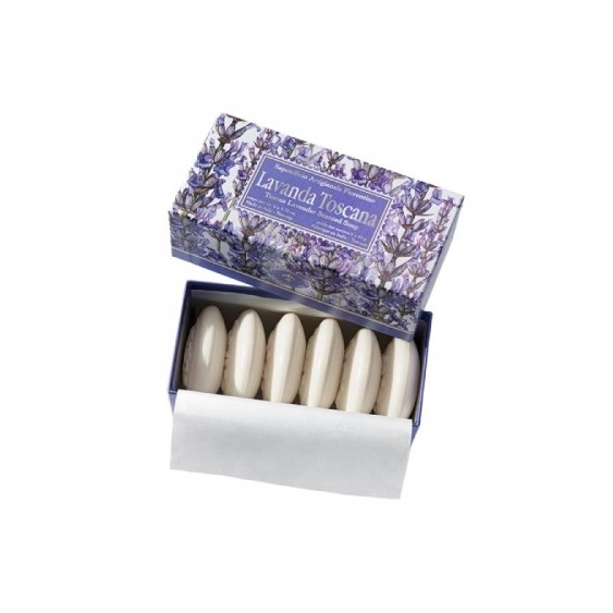 Saponificio Artigianale Fiorentino Lavanda Di Toscana Set Saponi Artigianali 6x50 G