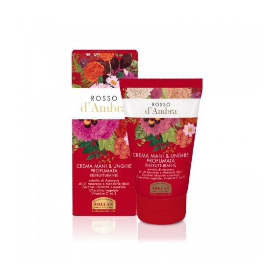 Helan Rosso D'Ambra Crema Mani & Unghie Ristrutturante 50 Ml