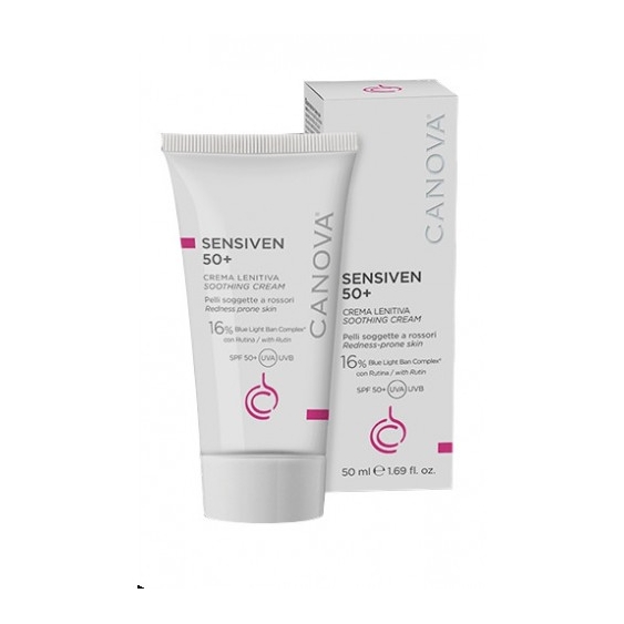 Canova Sensiven 50+ Crema Viso Lenitiva 50 Ml