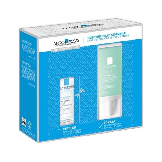 La Roche Posay Routine Pelle Sensibili Duo Prodotti Per Skincare Viso