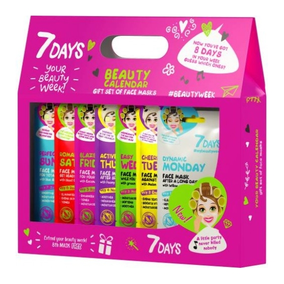 7days Beauty Calendar Programma Skincare Da 7 Giorni