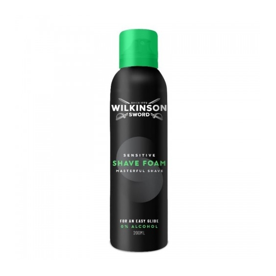 Wilkinson Sword Sensitive Schiuma Da Barba Per Pelli Sensibili 200 Ml